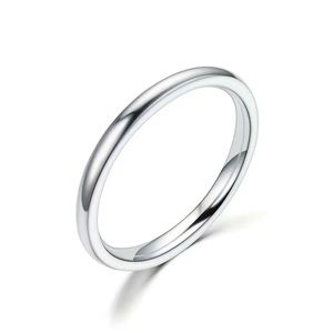 Stainless Steel Platinum Ring